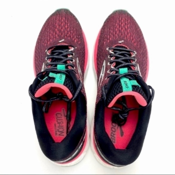 BROOKS Ghost 11 Running Workout Sneakers in Aqua Pink Size 10.5 #1202771B017 - Picture 7 of 11